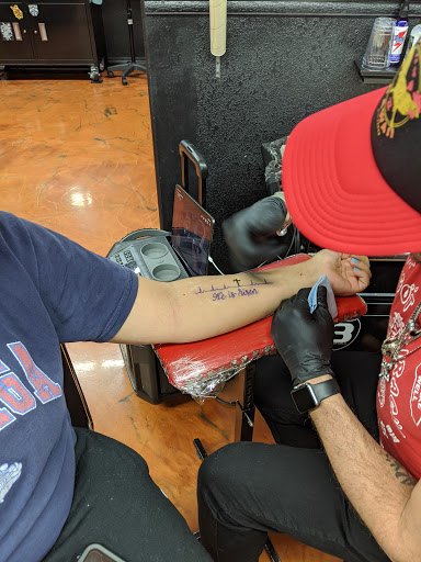 Explore neck word tattoo ideas, creative tattoo ideas in Coeur D Alene, available at Jojos Tattoo & Body Piercing