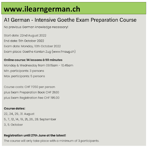 ilearngerman.ch - Zug