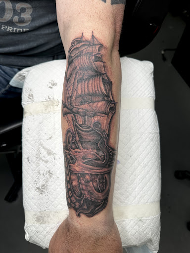 Explore freehand tattoo ideas, creative tattoo ideas in Meridian, available at Creative Pain Tattoo Studio