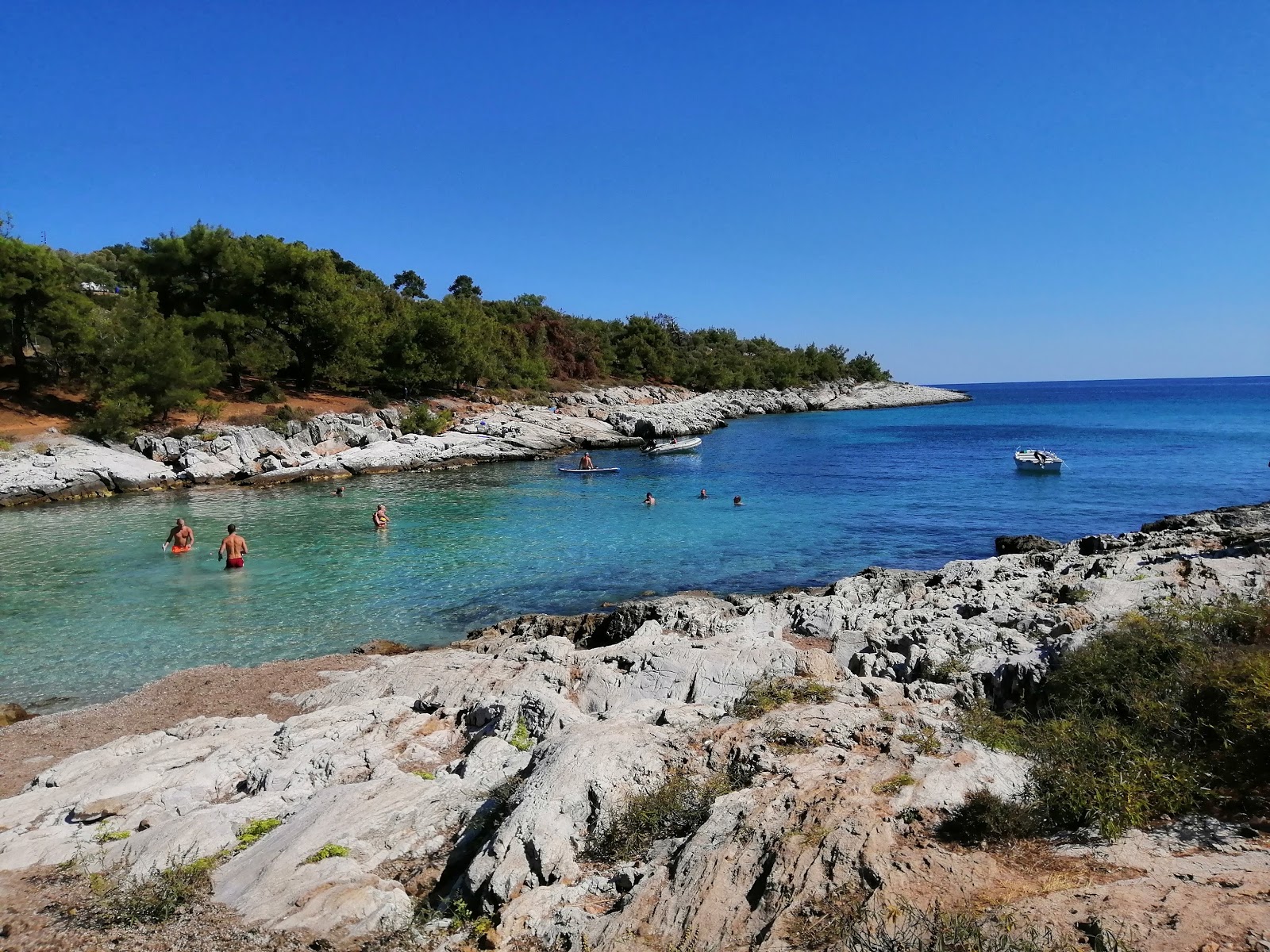 Foto di Agia Anna con baia piccola