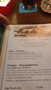 Restaurant Laterne Baden-Baden à Baden-Baden menu