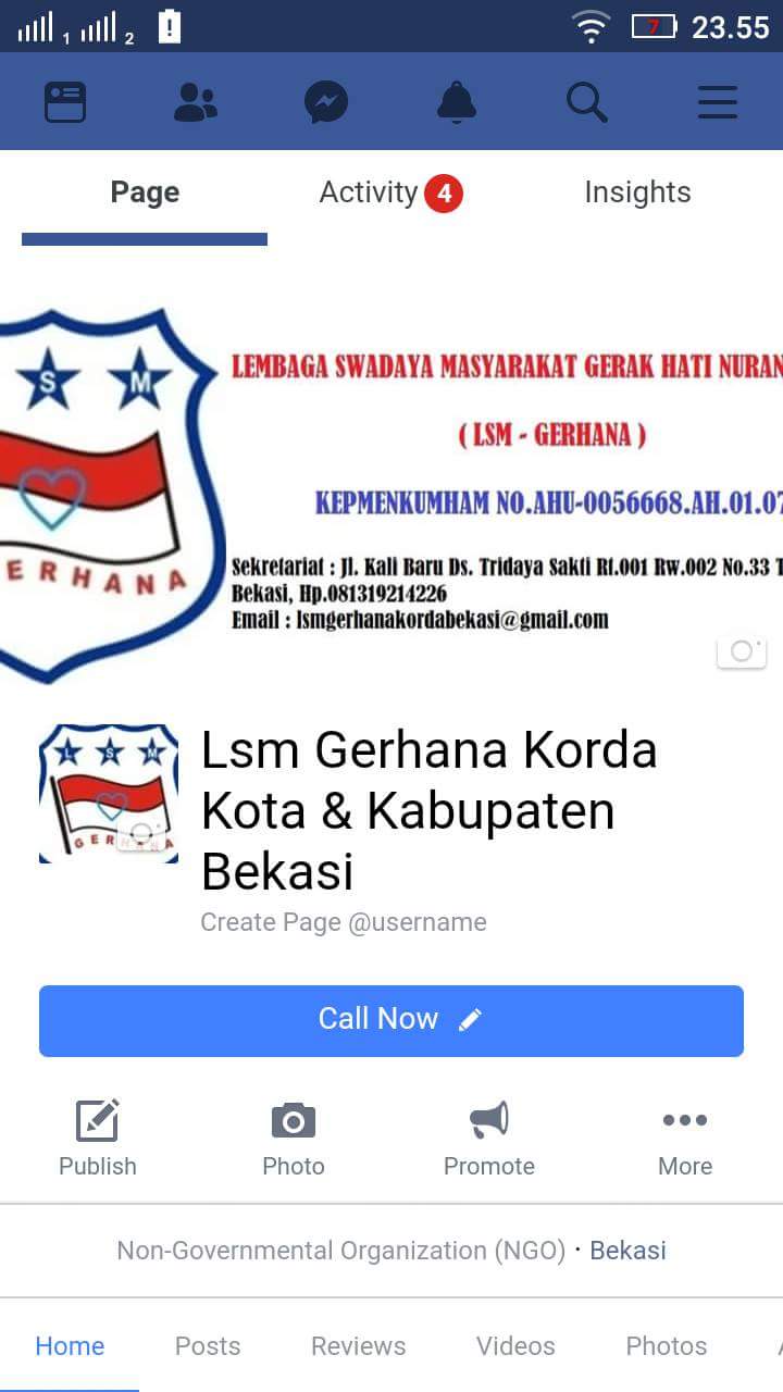 LSM Gerhana Bekasi