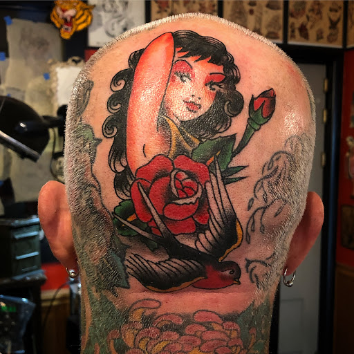 Explore deathly hallows tattoo ideas, creative tattoo ideas in Black River Falls, available at Black River Tattoo