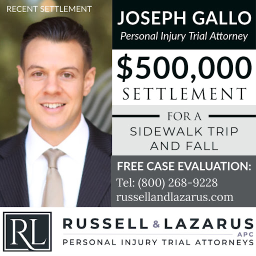 Personal Injury Attorney «Russell & Lazarus APC, Newport Beach Personal Injury Lawyer», reviews and photos