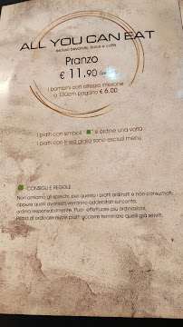 Menu du Leaf à Albissola Marina