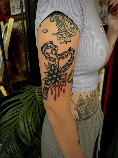 Explore sonic the hedgehog tattoo ideas, creative tattoo ideas in Baton Rouge, available at Walk-In Warrior Tattoo