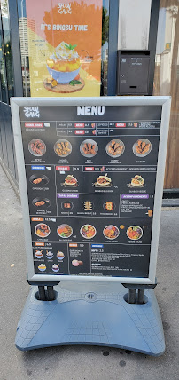 Seoul Gang à Le Kremlin-Bicêtre menu