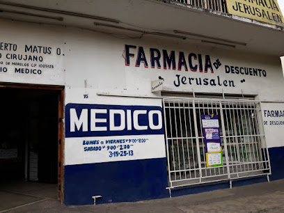 Farmacia De Descuento Jerusalén Av. Emiliano Zapata 95, Antonio Barona, 62320 Cuernavaca, Mor. Mexico
