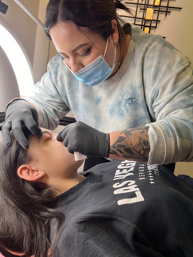 Explore giraffe tattoo ideas, creative tattoo ideas in Milwaukee, available at Beauty is Pain Tattoo and Body Piercings