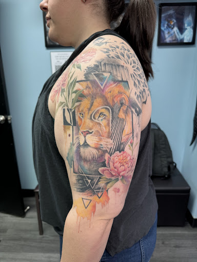 Explore butterfly tattoo color ideas, creative tattoo ideas in Forest Hills, available at Noble Ink Tattoo Studio