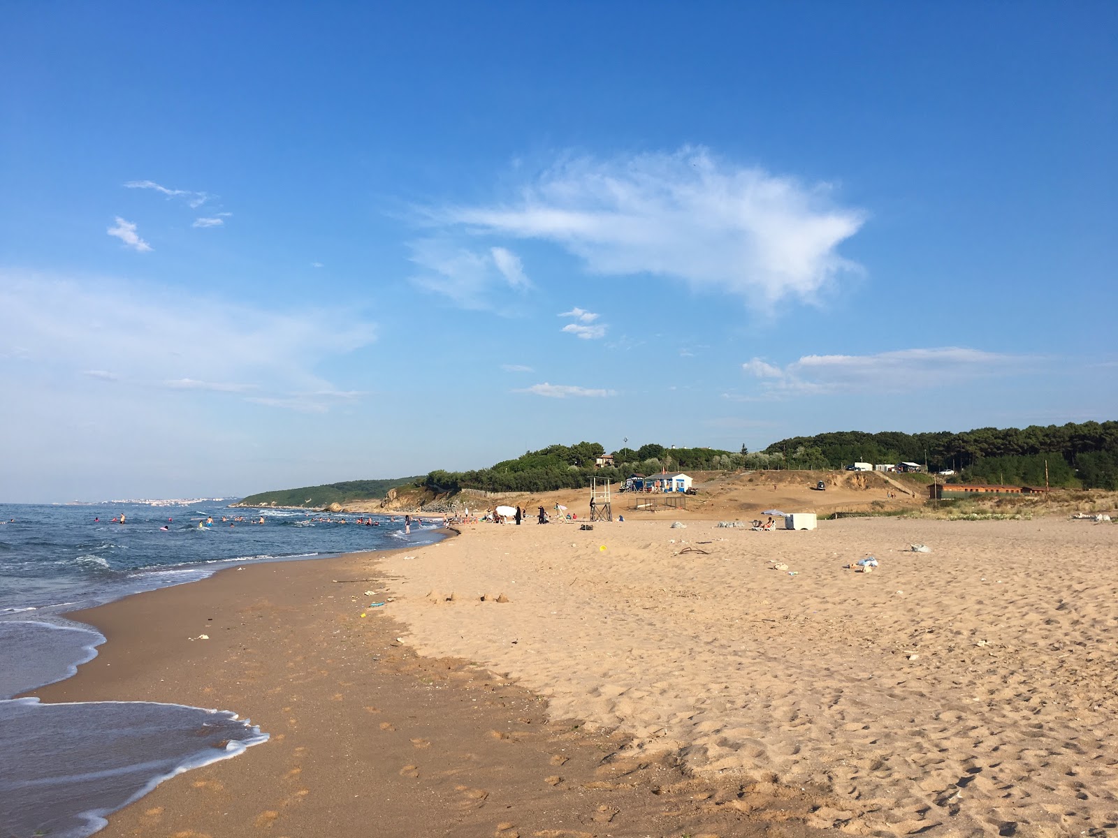 Fotografija Sofular Plaji z svetel pesek površino