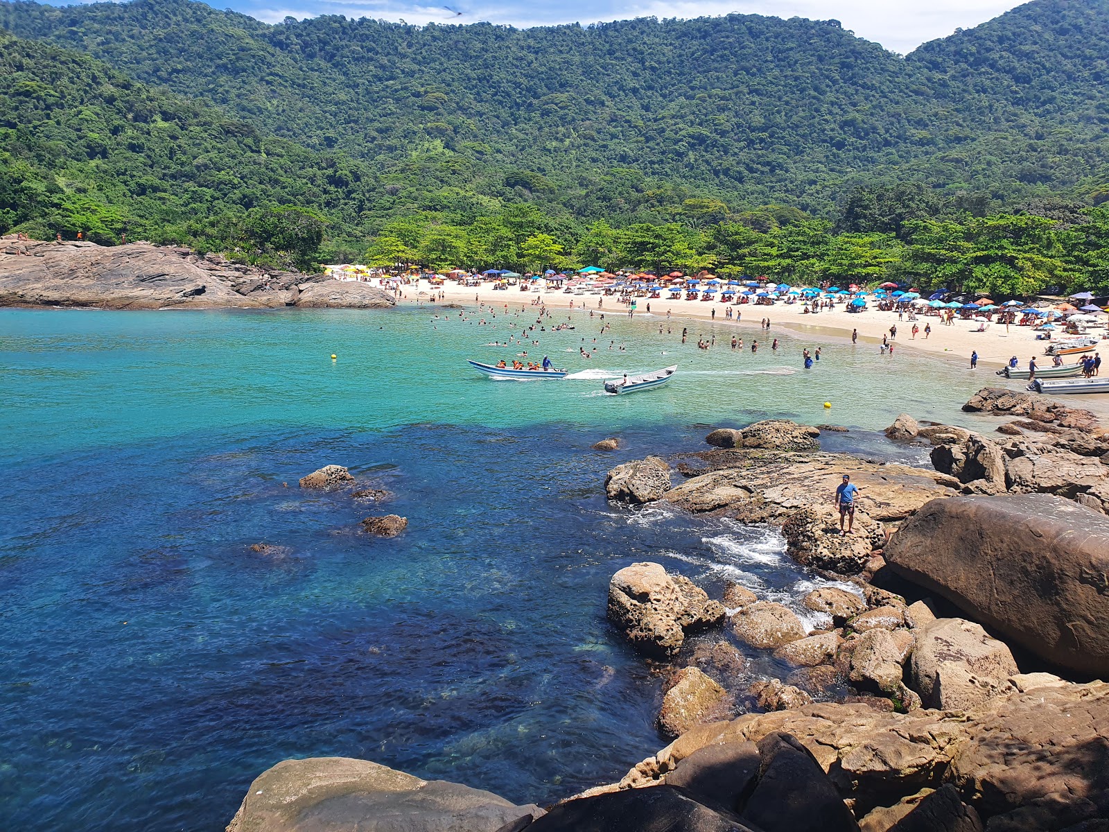 Foto von Praia do Meio mit mittlere buchten