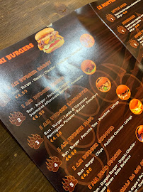 Bear Burger à Ostuni menu