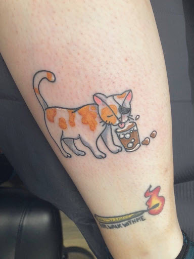 Explore sage tattoo ideas, creative tattoo ideas in Cabot, available at ELECTRIC PANTHER TATTOO GALLERY