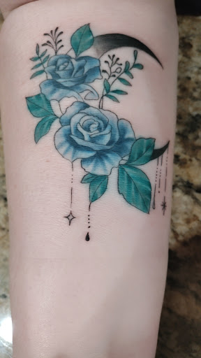 Explore twin flames tattoo ideas, creative tattoo ideas in Greenville, available at Texas Tattoos and Art Gallery