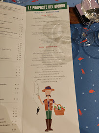 Pesce Baracca à Forte dei Marmi menu