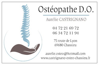 Aurélie Castrignano Ostéopathe D.O.à Chassieu à Chassieu