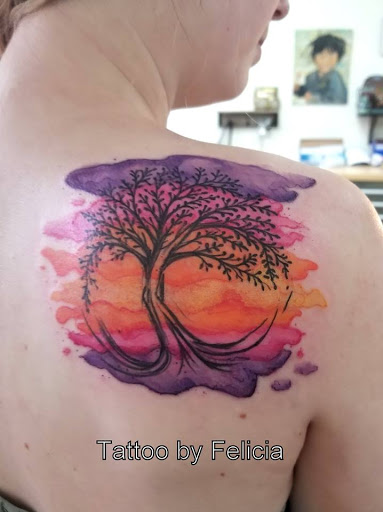 Explore life line tattoo ideas, creative tattoo ideas in Fort Myers, available at Tiger Lotus Tattoo and Piercing