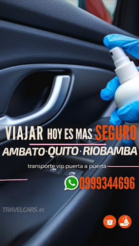 TAXI VIP PUERTA A PUERTA QUITO AMBATO RIOBAMBA TRAVELCARS