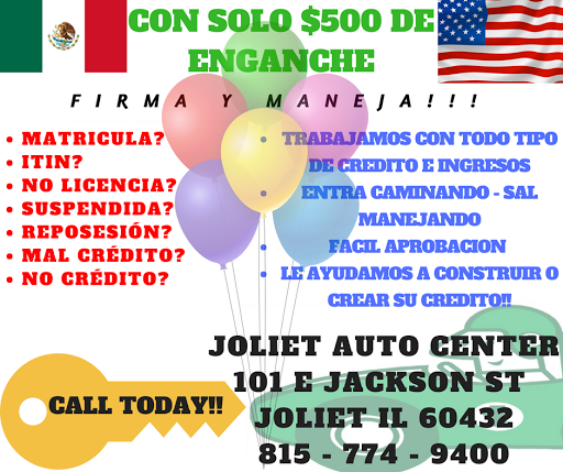Used Car Dealer «Joliet Auto Center», reviews and photos, 101 E Jackson St, Joliet, IL 60432, USA