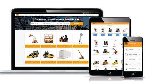 Building equipment hire service Irvine