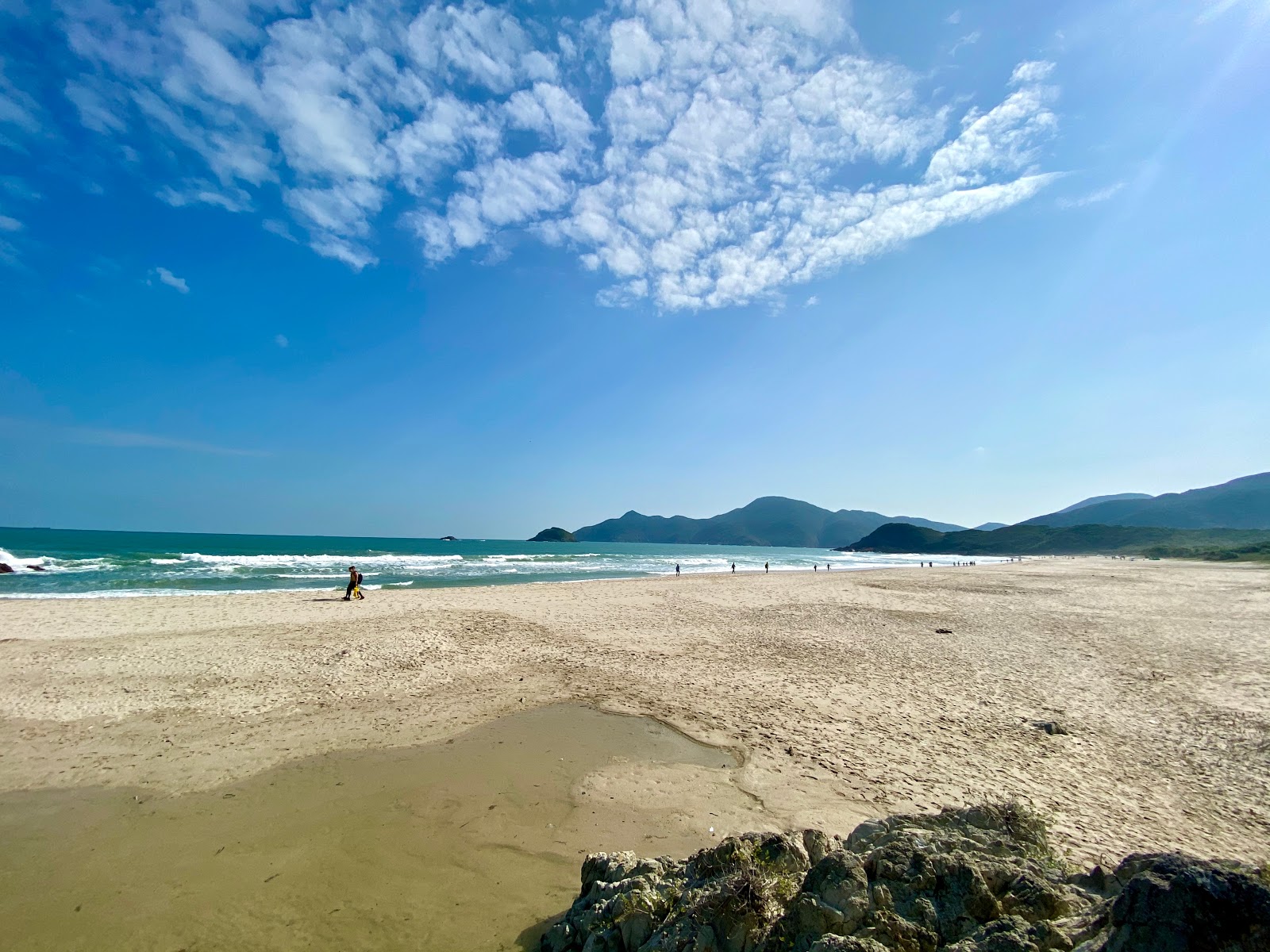 Foto von Tai Wan mit heller sand Oberfläche