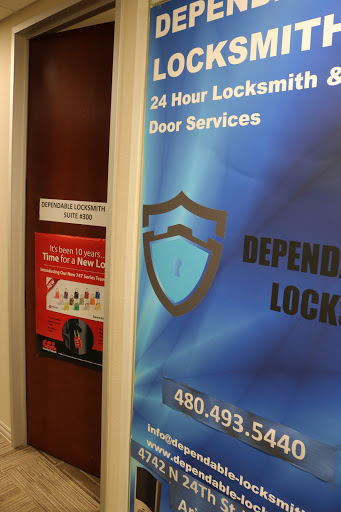 Locksmith «Dependable Locksmith Of Phoenix», reviews and photos, 4742 N 24th St #300, Phoenix, AZ 85016, USA