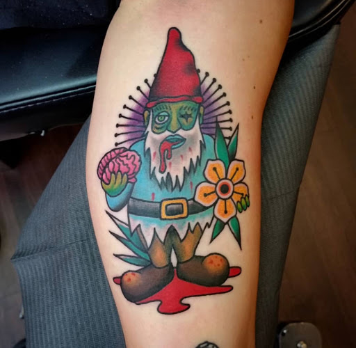 Explore neck tattoo ideas, creative tattoo ideas in Pittsburgh, available at Pittsburgh Tattoo Company