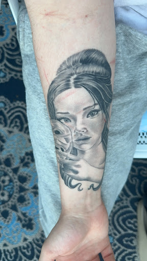 Explore woman arm tattoo ideas, creative tattoo ideas in West Fargo, available at Avenue Tattoo