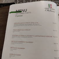 Menu / carte de PIZZERIA RISTORANTE L'ITALIANA à Piobesi d'Alba