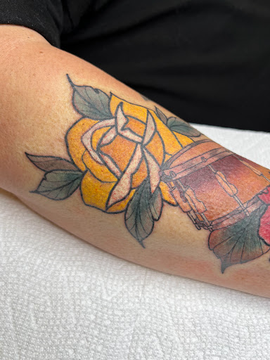 Explore hunting tattoo ideas for men, creative tattoo ideas in Russellville, available at AR Ink