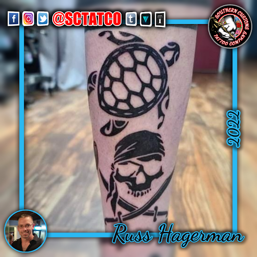 Explore bartending tattoo ideas, creative tattoo ideas in Fayetteville, available at Southern Customs Tattoo Company