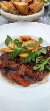 Bœuf bourguignon du Restaurant français café Du centre, Bar - brasserie à Nuits-Saint-Georges - n°7