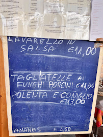 Trattoria Bar Panoramico à Torri del Benaco carte