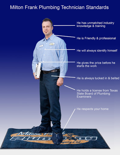 Plumber «Milton Frank Plumbing & Cooling», reviews and photos, 17304 Stuebner Airline Rd, Spring, TX 77379, USA