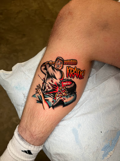 Explore song lyrics for tattoos ideas, creative tattoo ideas in Senoia, available at Cornerstone Tattoo Gallery
