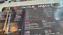 O Sole Mio Royan à Royan menu