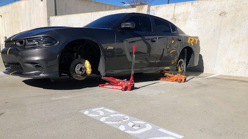 Spare tire Change & Battery Jump