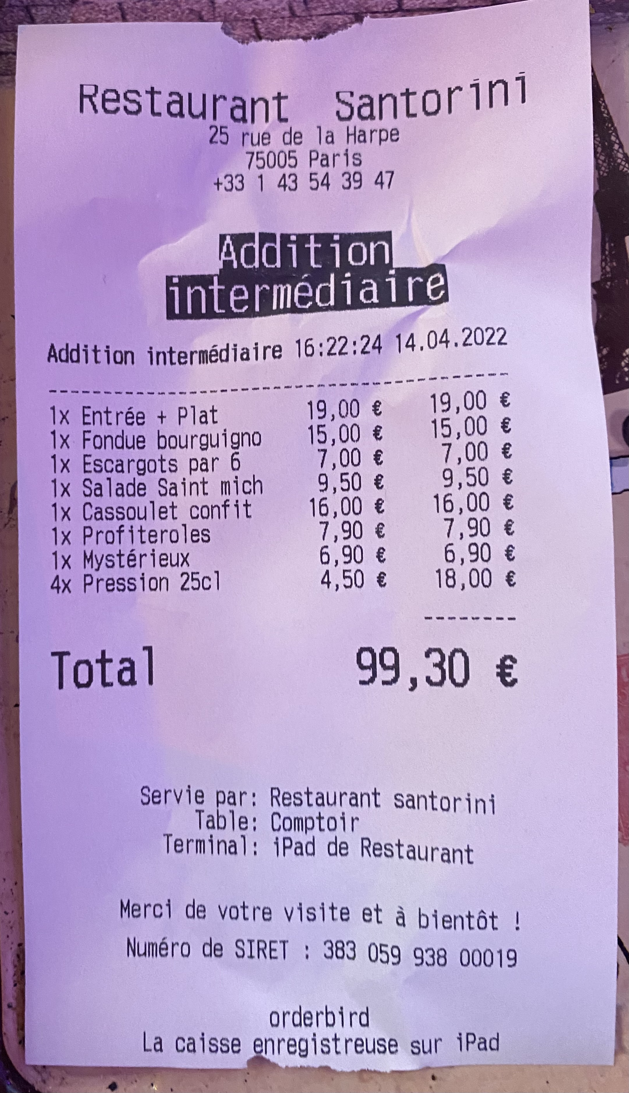 Photo n° 1 de l'avis de G.u fait le 14/04/2022 à 14:46