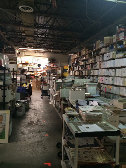 Anthony's Comic Book Art Warehouse and Office