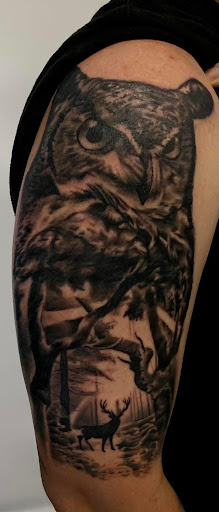 Explore jewelry tattoo ideas, creative tattoo ideas in Nashville, available at RedBird Tattoo