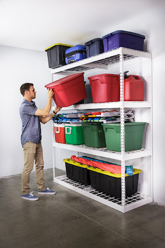 SafeRacks - Garage Overhead Storage Rack Installation, Wall Shelving and More image