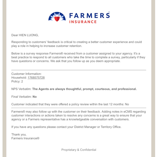 Insurance Agency «Farmers Insurance & Financial Services - Hien Luong Agency», reviews and photos