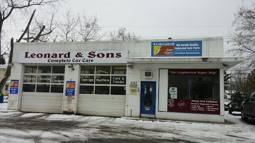 Auto Repair Shop «Leonard & Sons Complete Car Care», reviews and photos, 5157 Cass Elizabeth Rd, Waterford Twp, MI 48327, USA