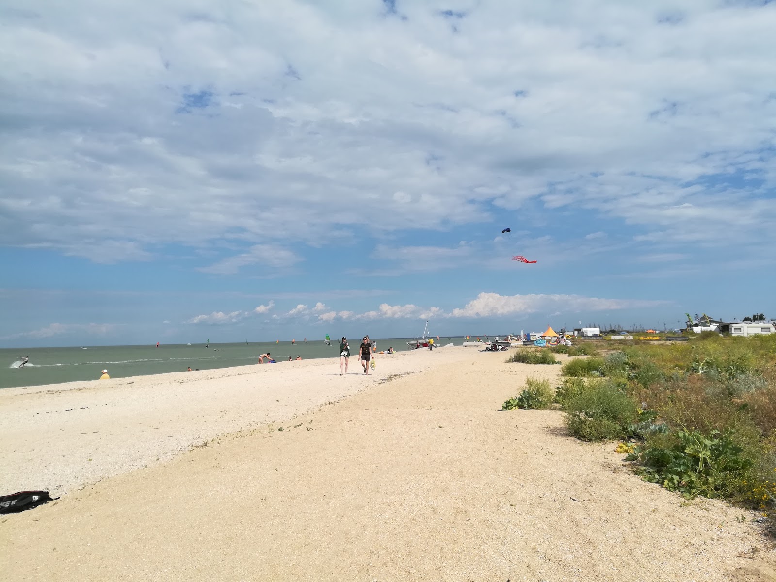 Foto van Beach Kamenka met gemiddeld niveau van netheid