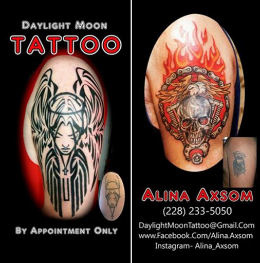 Tattoo Shop «Daylight Moon Tattoo», reviews and photos, 15215 Northrup Cuevas Rd, Gulfport, MS 39503, USA