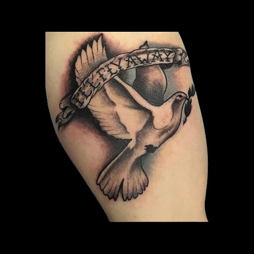 Explore arrowhead tattoo ideas, creative tattoo ideas in Charlotte, available at Canvas Tattoo & Art Gallery