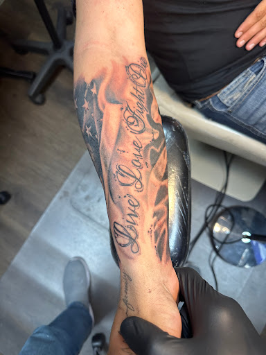 Explore tattoo cartoon ideas, creative tattoo ideas in Lake Charles, available at Brand-X Tattoo & Piercing