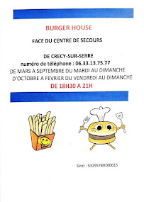 Photos du propriétaire du Restaurant de hamburgers Burger House à Crécy-sur-Serre - n°5