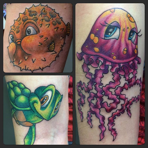 Explore logging tattoo ideas, creative tattoo ideas in East Lansing, available at Splash of Color Tattoo & Piercing Studio